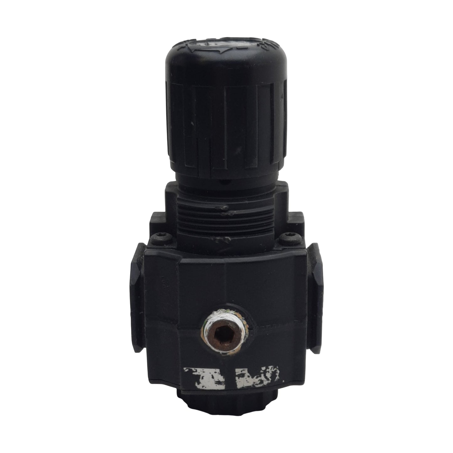 Used Norgren R73G-2AK-RMN Pressure Regulator, 1/4" PTF, 300psi In 150psi Set, 127scfm