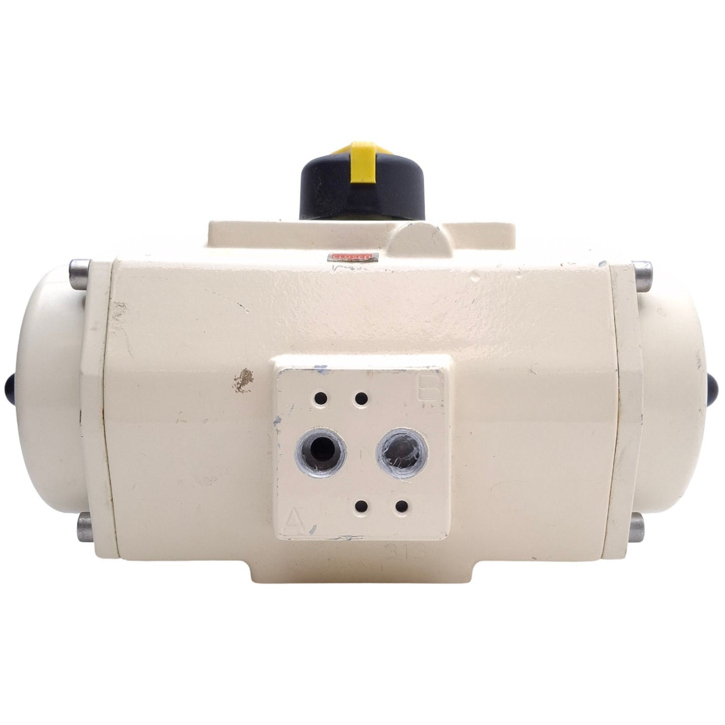 Used El-O-Matic ES100-4/A Single Acting Pneumatic Actuator 120PSIG Max, 1/4" NPT