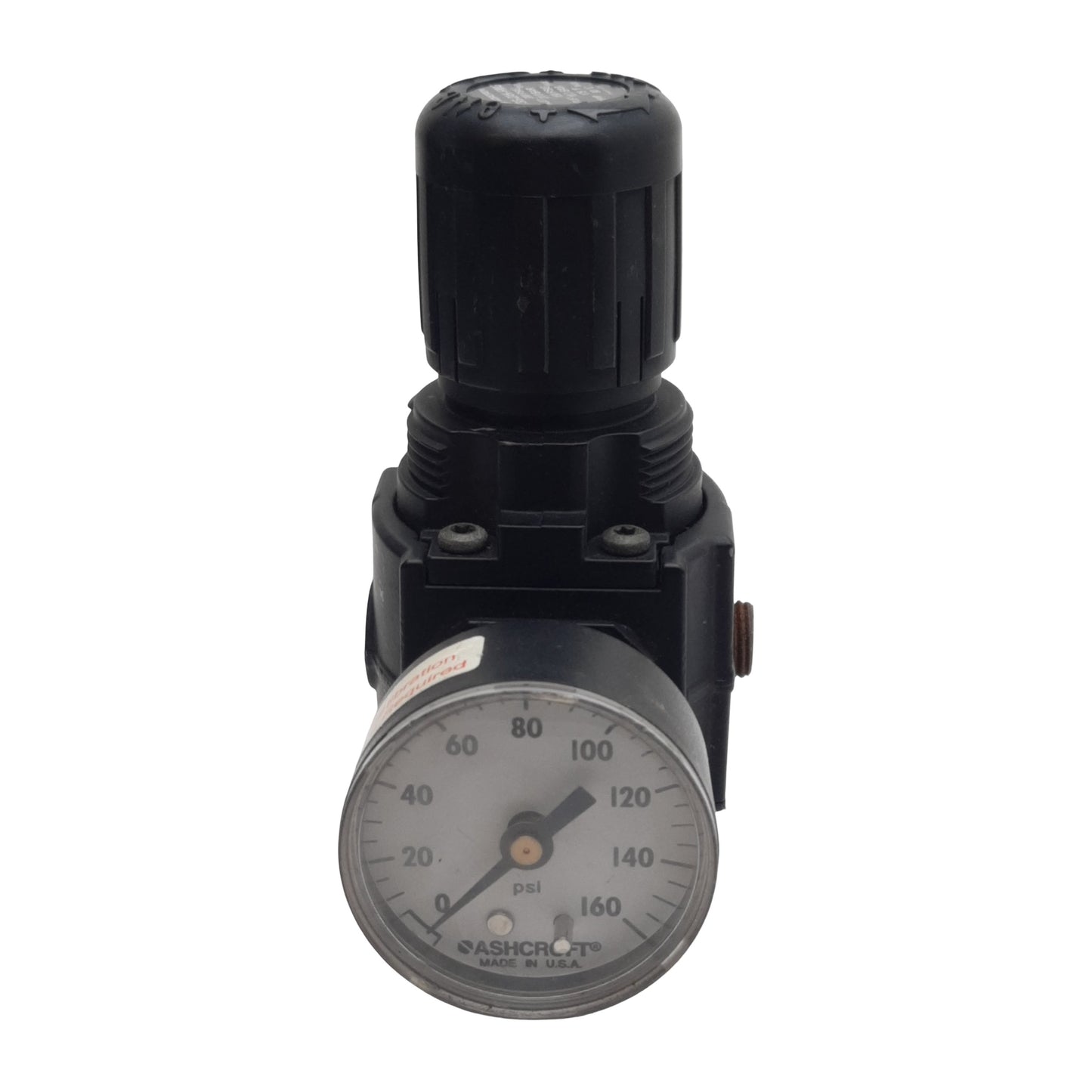 Used Norgren R73G-2AK-RMG Pressure Regulator, 1/4" PTF, 300psi In 150psi Set, 127scfm
