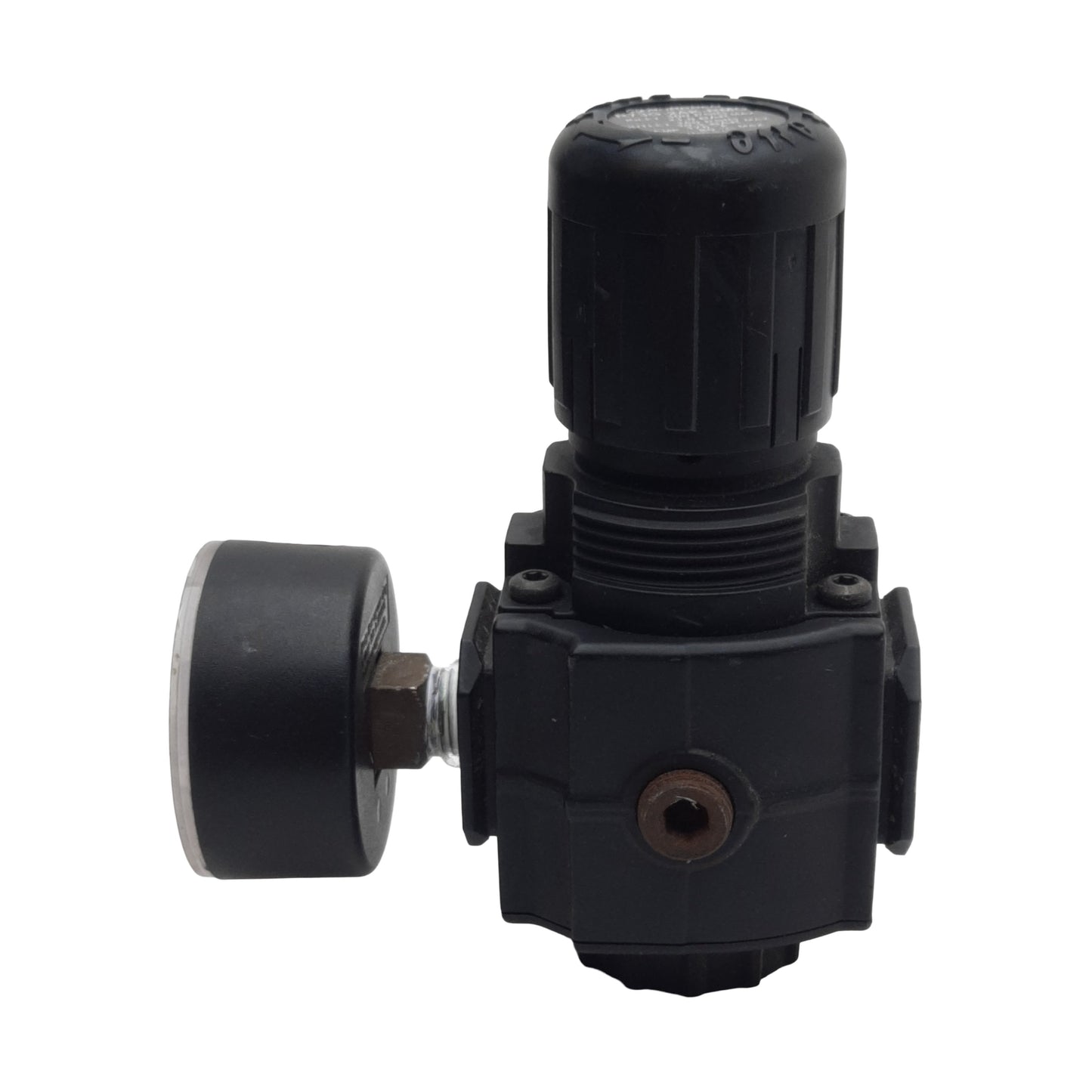 Used Norgren R73G-2AK-RMG Pressure Regulator, 1/4" PTF, 300psi In 150psi Set, 127scfm