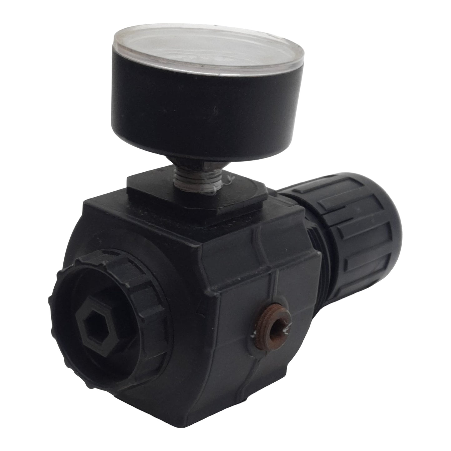 Used Norgren R73G-2AK-RMG Pressure Regulator, 1/4" PTF, 300psi In 150psi Set, 127scfm