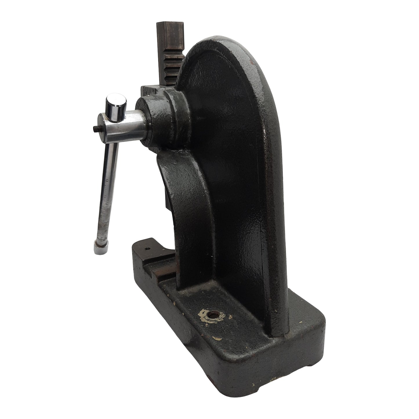 Used Dayton Toothed Pinion Arbor Press, 1-Ton, *No Anvil/Worn Pinion*