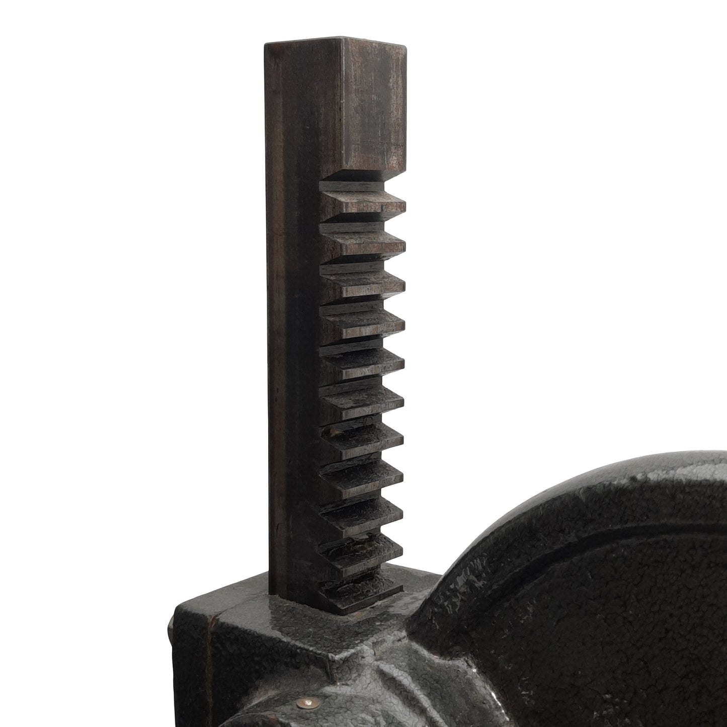 Used Dayton Toothed Pinion Arbor Press, 1-Ton, *No Anvil/Worn Pinion*