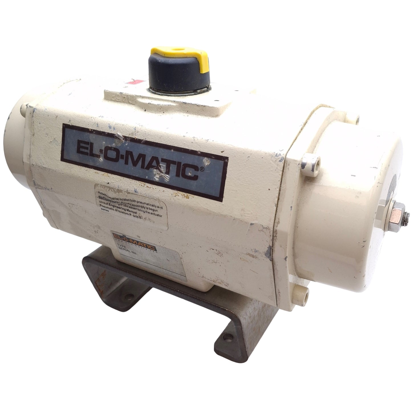 Used El-O-Matic ESA200/4/L2 Single Acting Pneumatic Actuator 120PSIG Max, 1/4" NPT