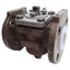 Used Tufline 1"-061-1-P6-1-P6-N 2-Way Lined Plug Valve ø4.25in Flange, PFA 195psi