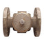 Used Xomox 2"-061-6-P6-6-P6-N Tufline 2-Way Lined Plug Valve, 195PSI, ø6" Flange, PFA