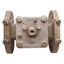 Used Xomox 2"-061-6-P6-6-P6-N Tufline 2-Way Lined Plug Valve, 195PSI, ø6" Flange, PFA