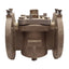 Used Xomox 2"-061-6-P6-6-P6-N Tufline 2-Way Lined Plug Valve, 195PSI, ø6" Flange, PFA