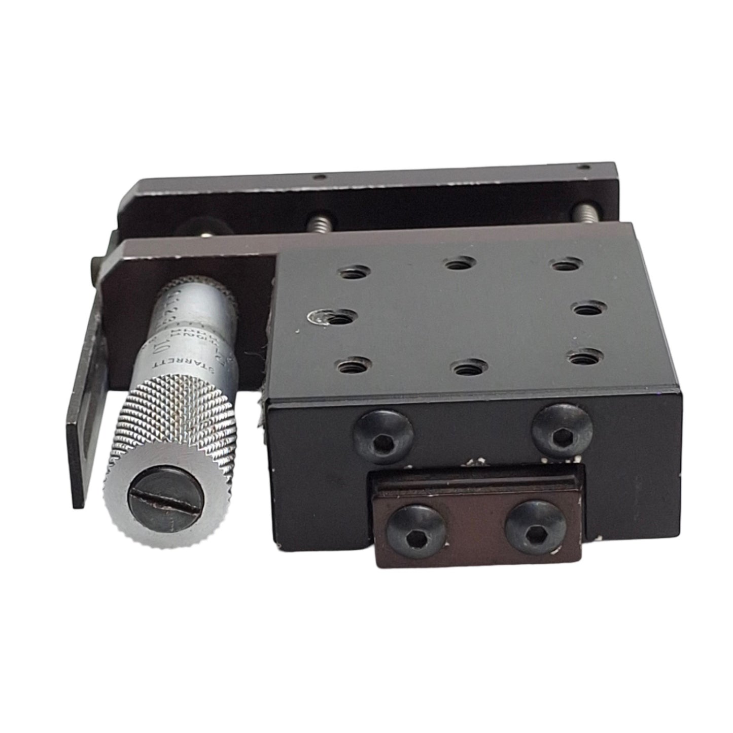 Used Parker 4052 Linear Ball Stage Positioner, 0.50in Travel, 25lbs Capacity, 6-32