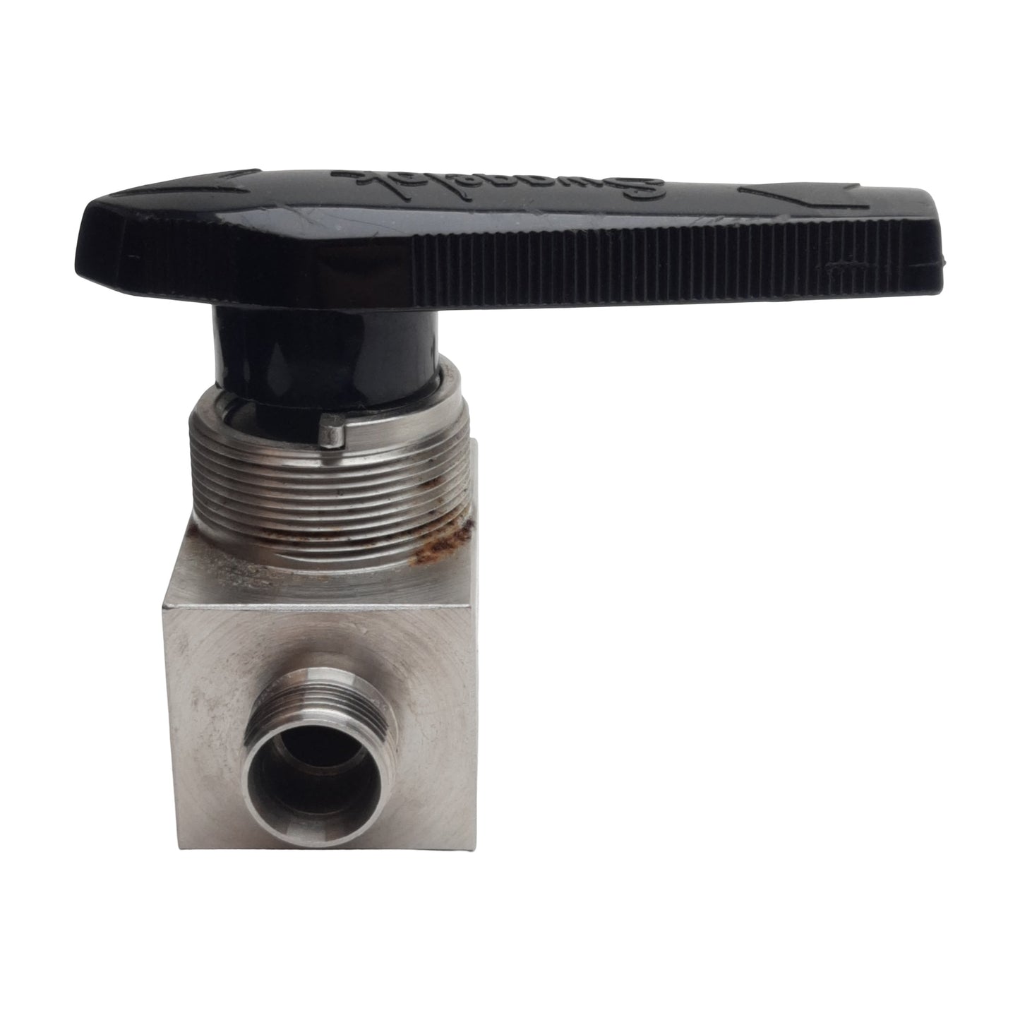 Used Swagelok SS-45S8 Ball Valve, ø1/2in Swagelok, 12Cv, 2500psi, *Missing Nuts*