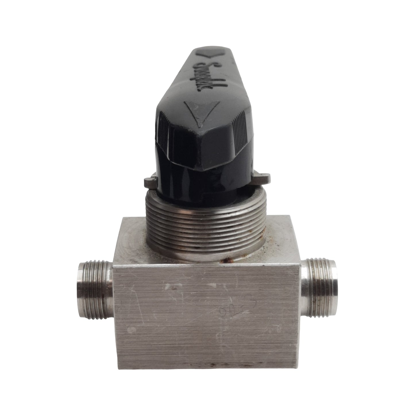 Used Swagelok SS-45S8 Ball Valve, ø1/2in Swagelok, 12Cv, 2500psi, *Missing Nuts*