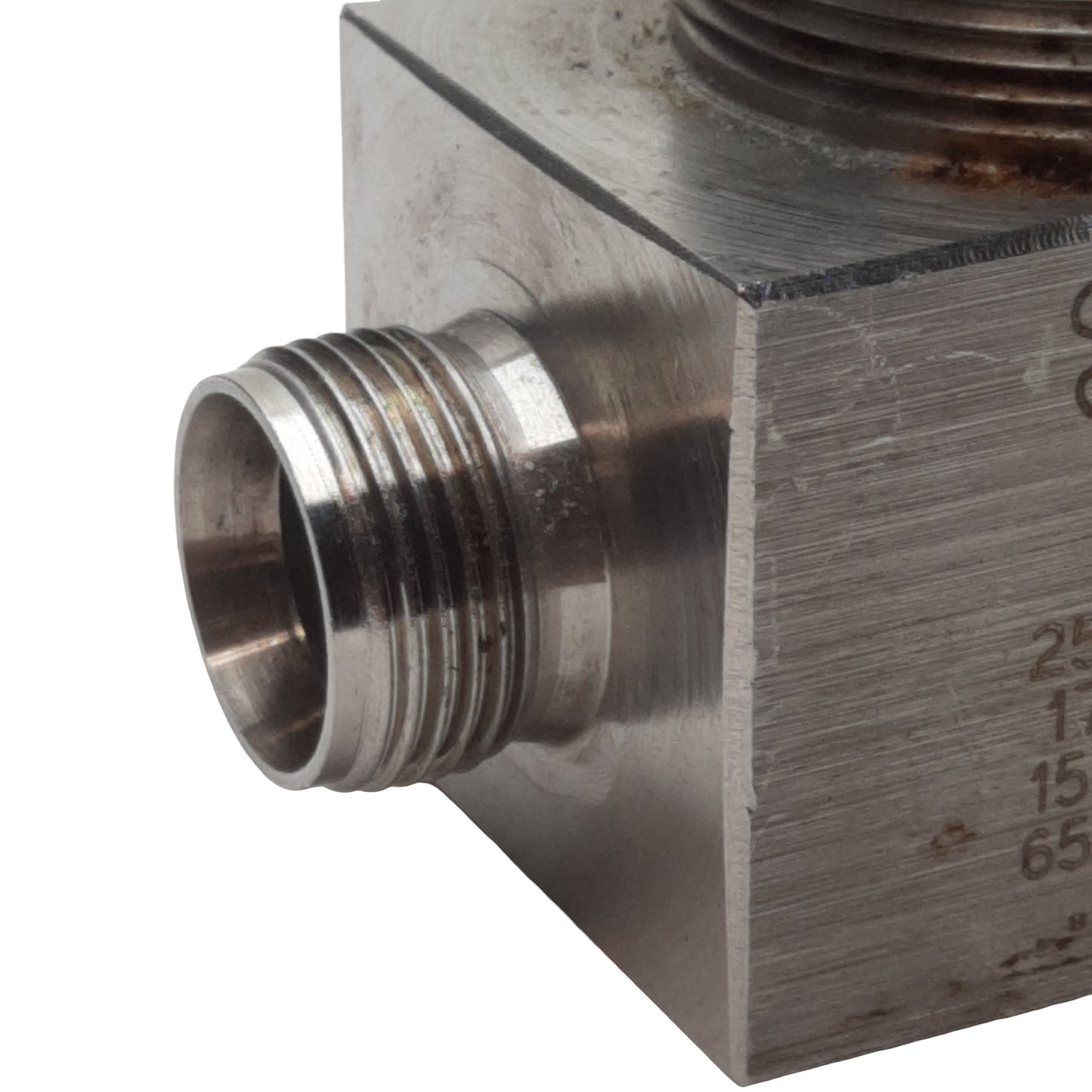 Used Swagelok SS-45S8 Ball Valve, ø1/2in Swagelok, 12Cv, 2500psi, *Missing Nuts*