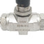 Used Parker 8Z(A)-B8LJ-SSP-C3 SS 2-Way Ball Valve, NO, 1/2in NPT, 1500bar Max