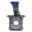 Used PBM SIC-E5X-D Hastelloy Ball Valve 1in Size, 900PSIG Max, 1in Tri-Clamp