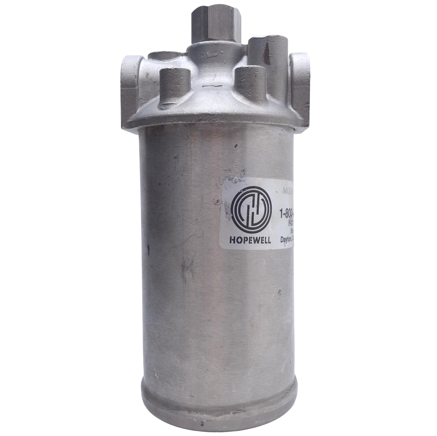 Used Shelco FAS394D SS Single Cartridge Housing 4-7/8in Length, 1/2' NPT Port