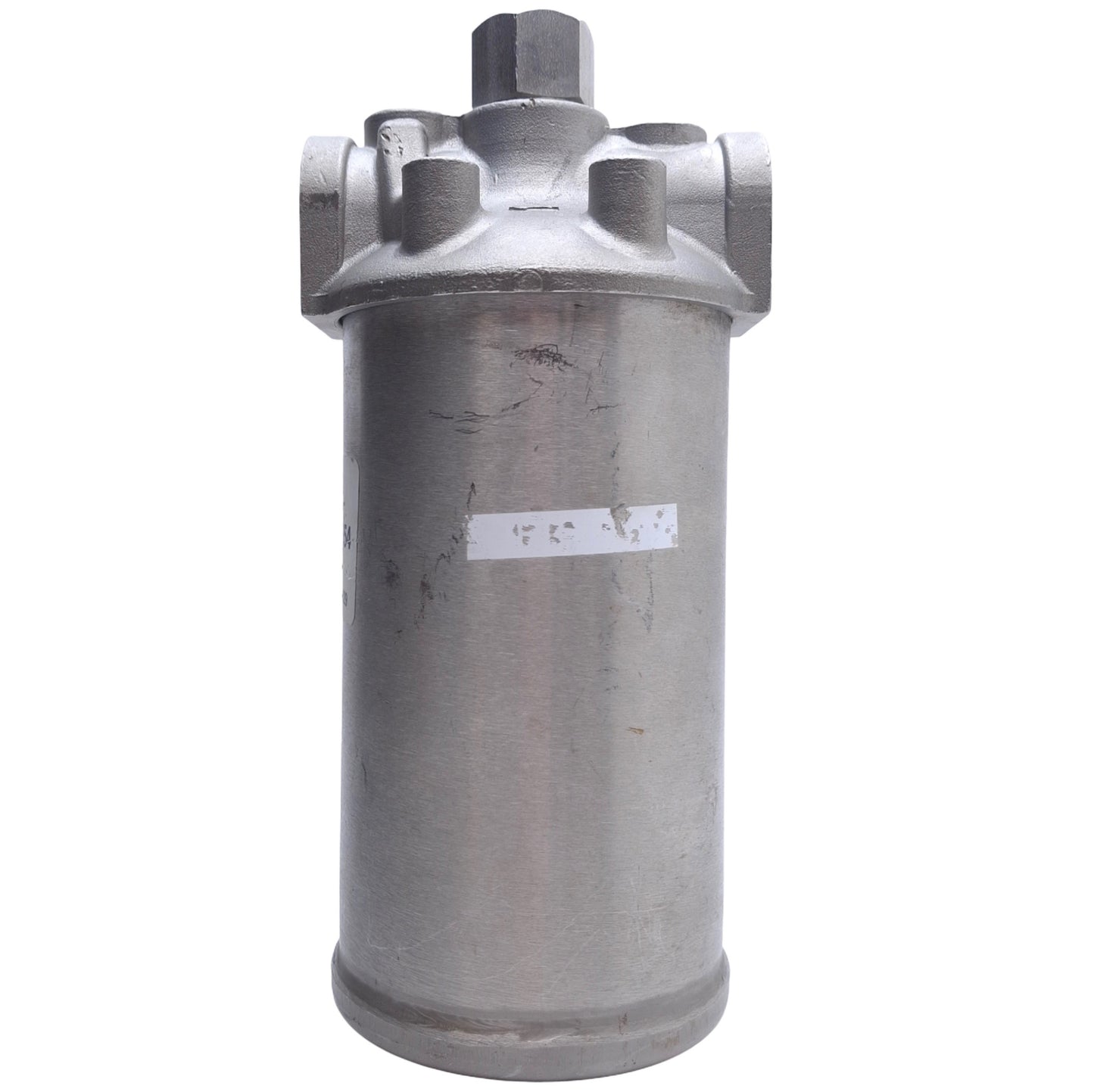 Used Shelco FAS394D SS Single Cartridge Housing 4-7/8in Length, 1/2' NPT Port