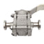 Used SVF Flow Controls SBC76666ATTR SS Ball Valve w/ Handle, 2-Way, 1/2", 1500psi Max