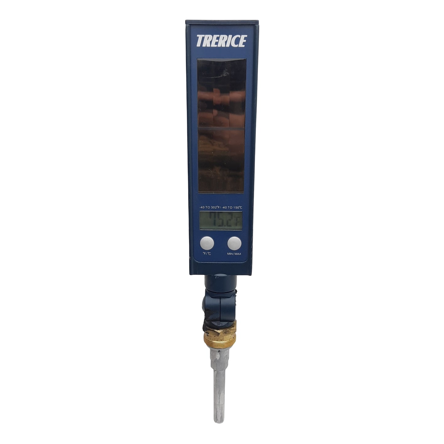 Used Trerice SX9140305 Solar Power Digital Thermometer, -40°~302°F/150°C, 3.5in Stem