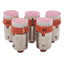 Used Lot of 5 Idec LSTD-2R Pushbutton LED Bulb, Red, 24VDC, 22mm Mount