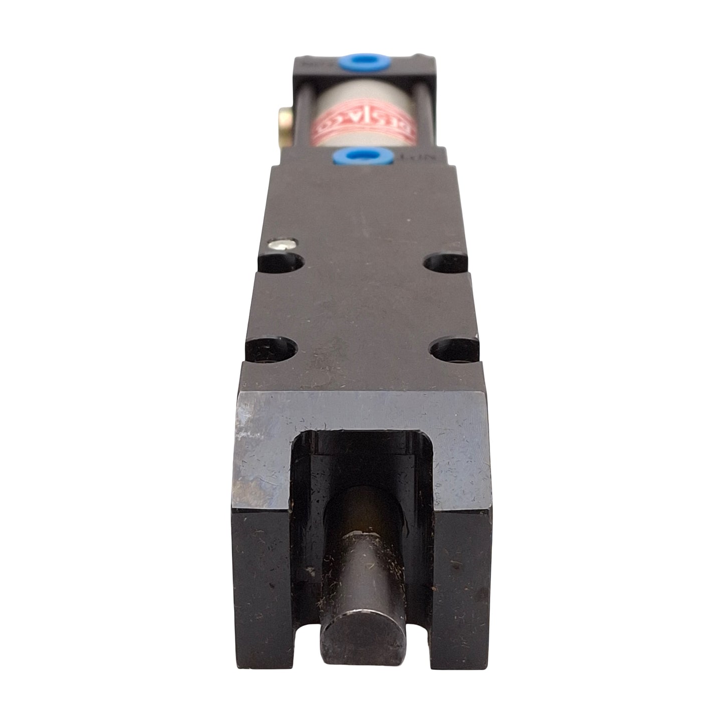 Used Destaco 801 Retractor Clamp, 0.625in Stroke, ø0.5in Shaft, 40-110PSI, 1/8in NPT