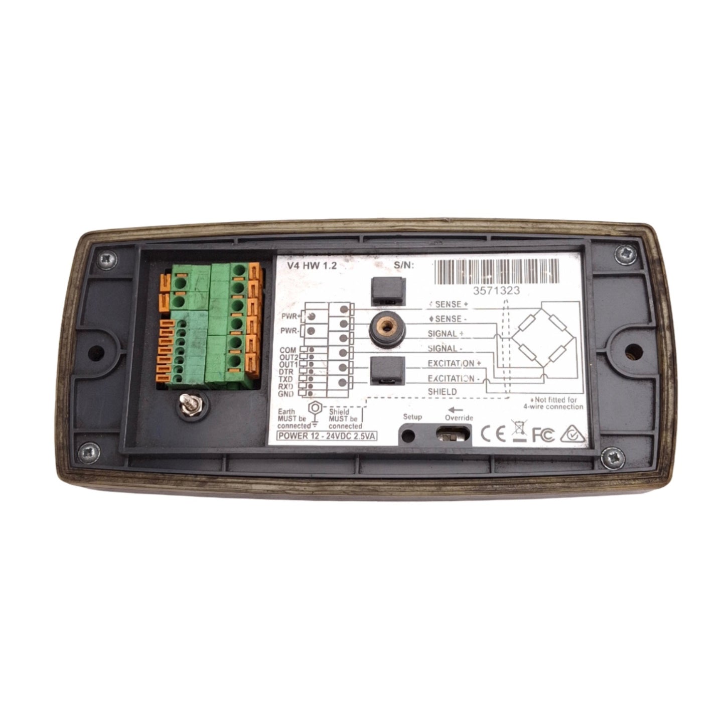 Used Rinstrum R320 Digital Weight/Scale Indicator, 6-Digit, RS232, 12-24VDC 2.5VA