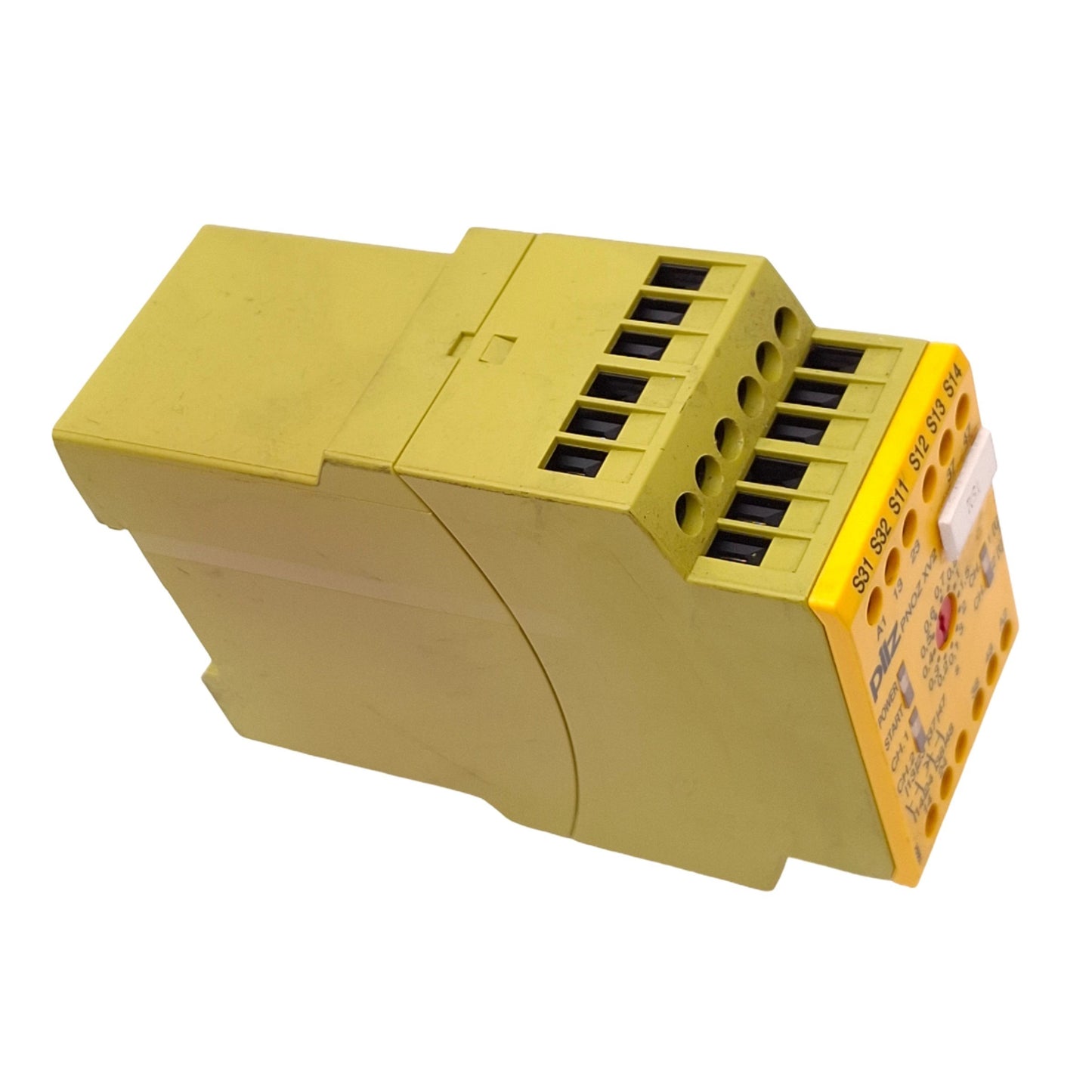 Used Pilz PNOZ XV2 3/24VDC 2n/o 2n/o t Safety Relay, 2NO+2NOt-d, 8A Max, 24VDC In