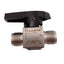 Used Swagelok SS-6P4T-BK Quarter Turn Instrument Plug Valve, 3/8in, 3000psig Max