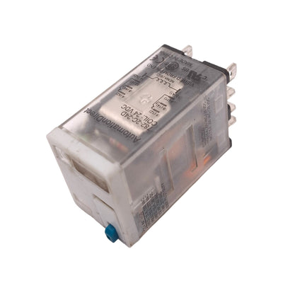 Used Automation Direct 782-2C-24D Plug-In Relay, DPDT, 8-Pin, 10A Max, 24VDC Coil