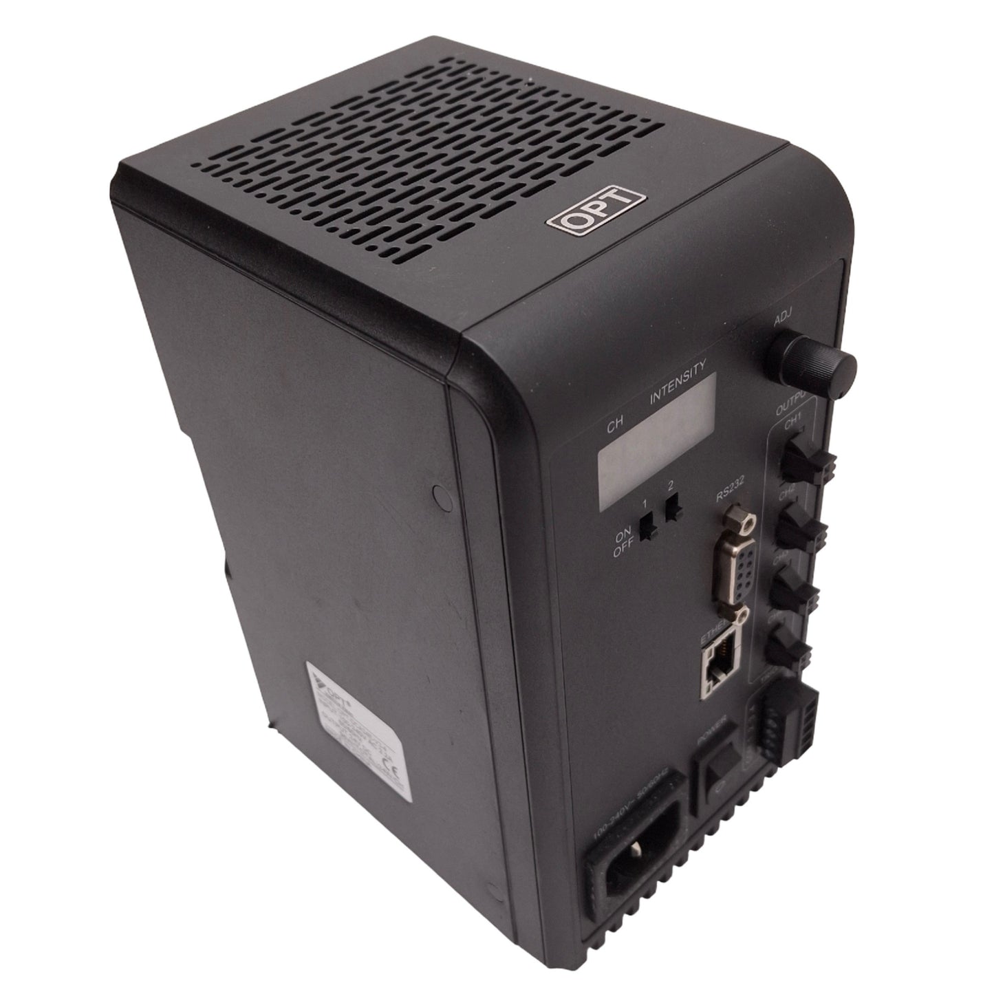 New – Open box OPT Machine Vision OPT-DCA24E-V2-4 Light Controller, 100-240VAC In, 24VDC Out
