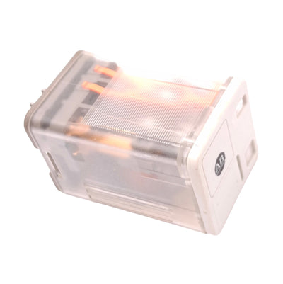 Used Allen Bradley 700-HA32A1 B Plug-In Relay, DPDT, 8-Pin Octal, 10A, 120VAC Coil