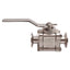 Used SVF SBC76666ATTREP 1"-1500 Electropolished SS Ball Valve, 1" Size, 1" Tri-Clamp