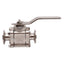 Used SVF SBC76666ATTREP 1"-1500 Electropolished SS Ball Valve, 1" Size, 1" Tri-Clamp