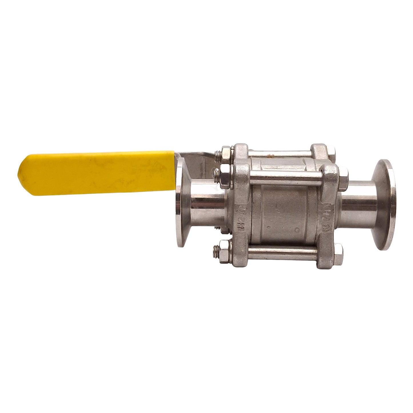 Used Top-Flo 38431077PTFE Series 77 BioPharm Sanitary 1" Ball Valve, 1" Tri-Clamp