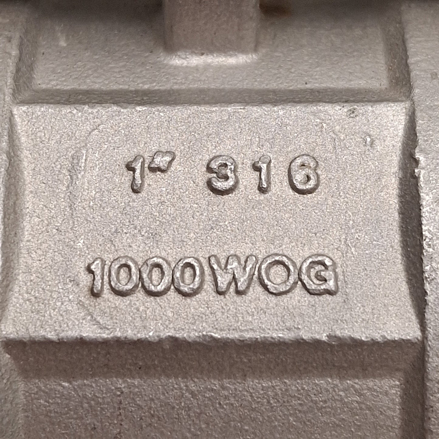 Used Top-Flo 38431077PTFE Series 77 BioPharm Sanitary 1" Ball Valve, 1" Tri-Clamp