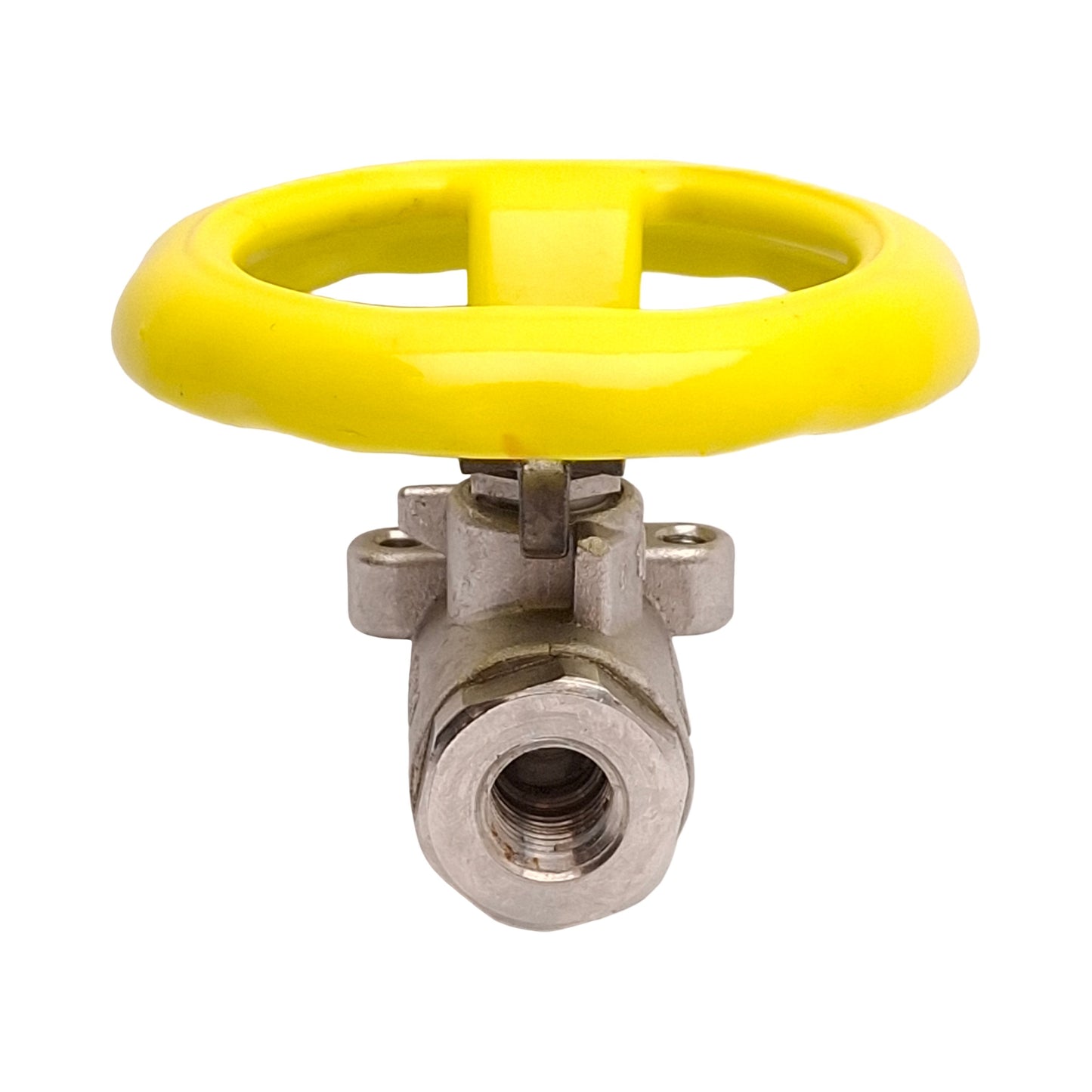 Used Appolo 76-101-01 Stainless Steel Ball Valve w/ Round Handle, 2000PSI, 1/4in NPT