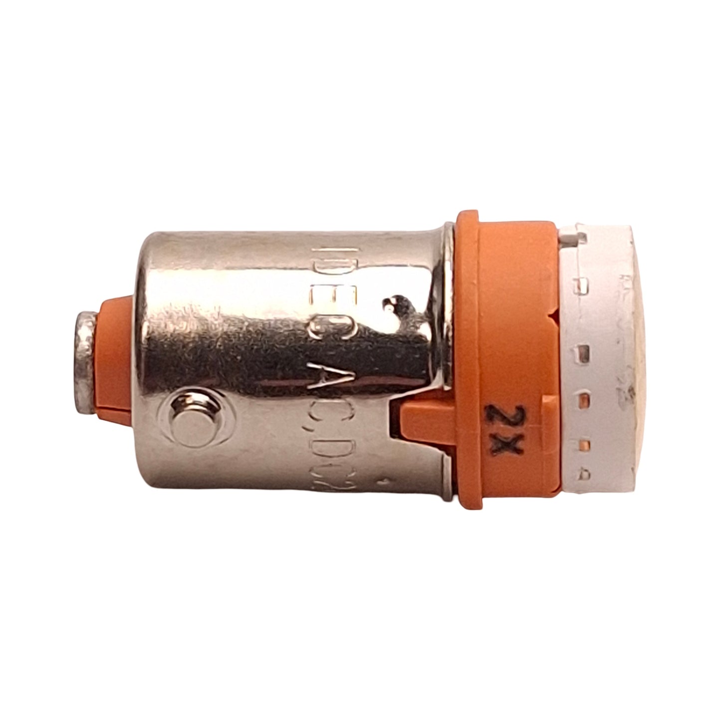 Used Lot of 3 Idec LSTD-2A Pushbutton LED Bulb, Amber, 24VDC, 22mm Mount