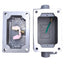 Used Killark XNS-1C Tumbler Switch Cover No Device 120/277VAC, 20A, SPST 1-Pole