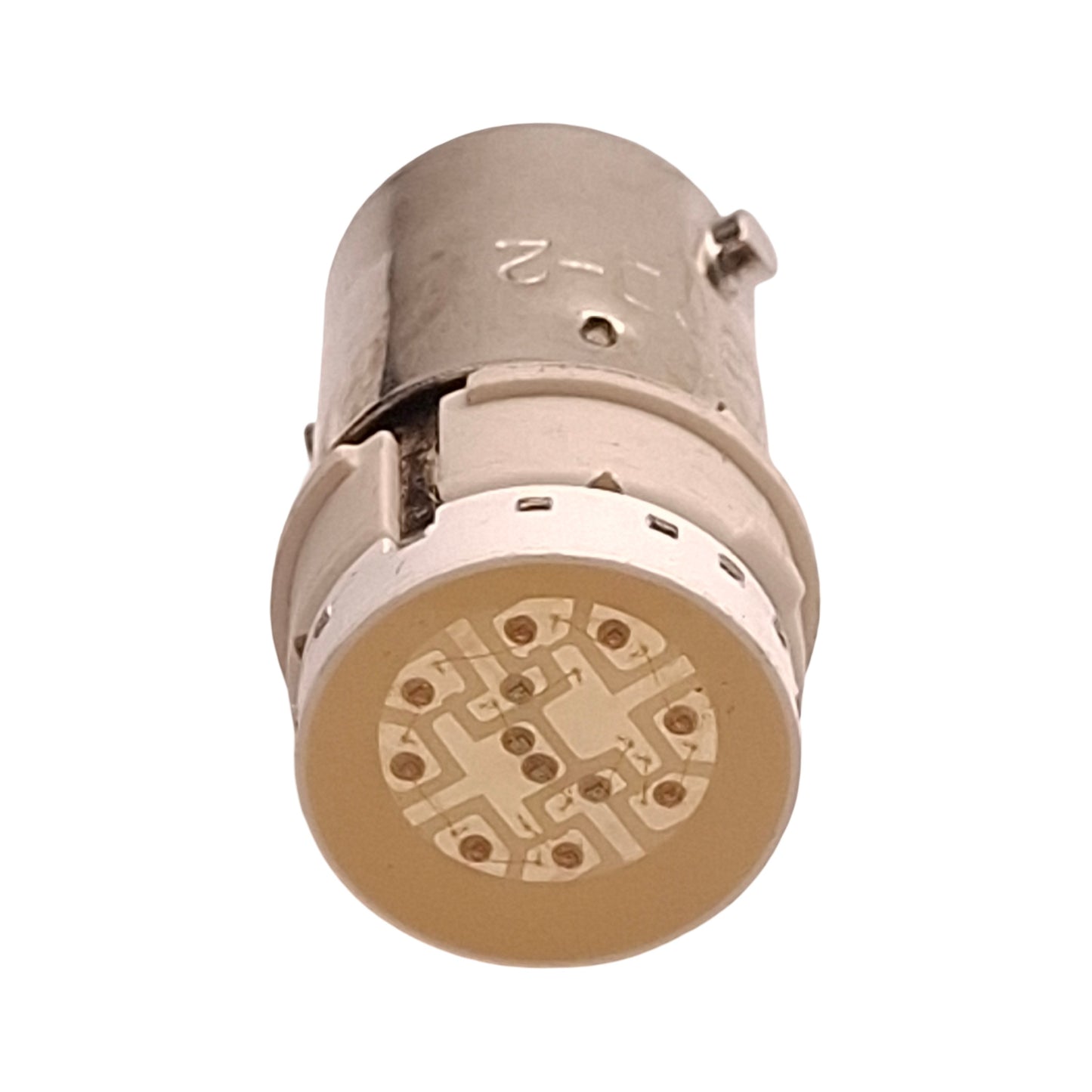 Used Lot of 5 Idec LSPD-2A Pushbutton LED Bulb, Amber, 24VDC, 22mm Mount