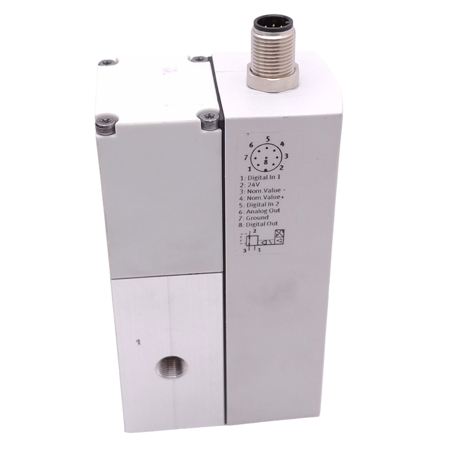 Used Festo VPPM-6L-L-1-G18-0L6H-V1P-C1 Proportional Pressure Control Valve, 6bar Set