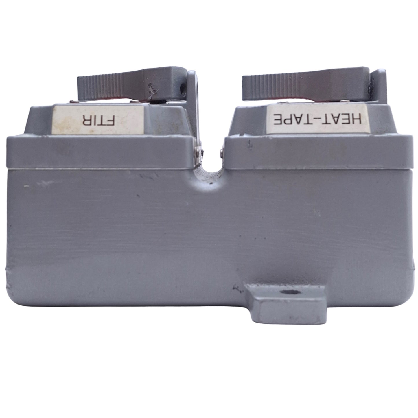 Used Killark XS-1C Double Tumbler Switch Cover w/ Device, SPST 1-Pole, 120/277VAC 20A