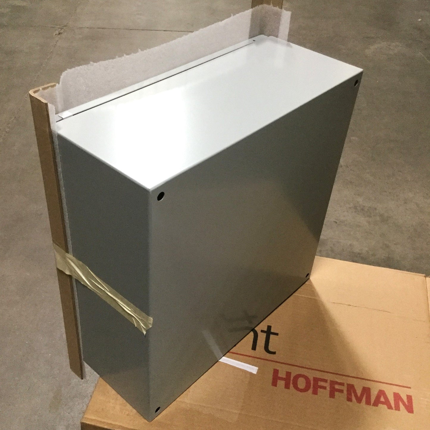 New Hoffman CSD20208 Steel Wall-Mount Electrical Enclosure Box Cabinet 20 x 20" x 8"