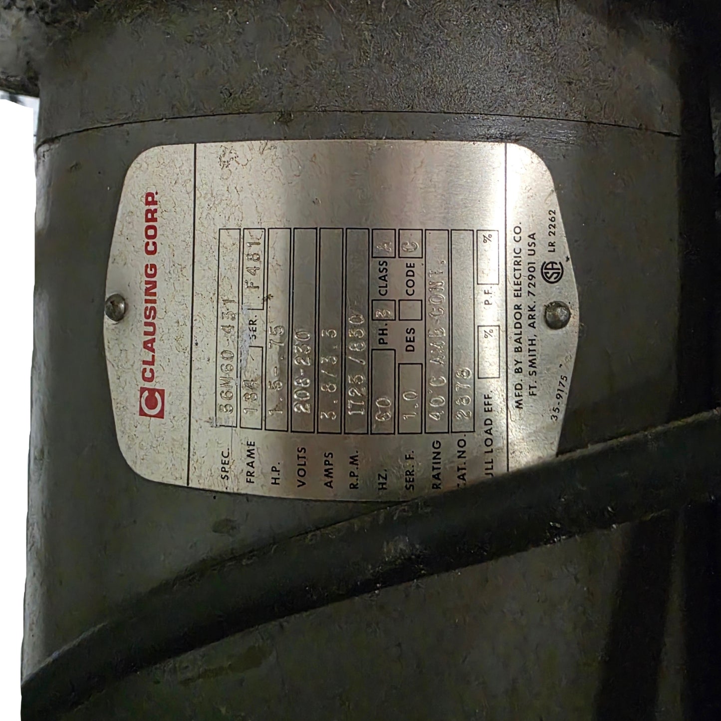 Used Clausing 2276 20" Floor Drill Press 1.5HP, 150-2000RPM, 208-230VAC 3-Phase