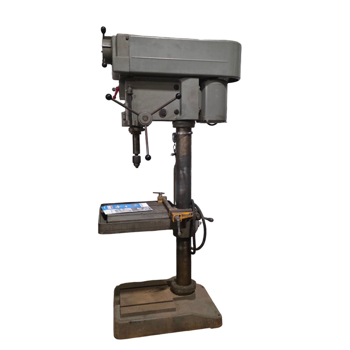 Used Clausing 2276 20" Floor Drill Press 1.5HP, 150-2000RPM, 208-230VAC 3-Phase