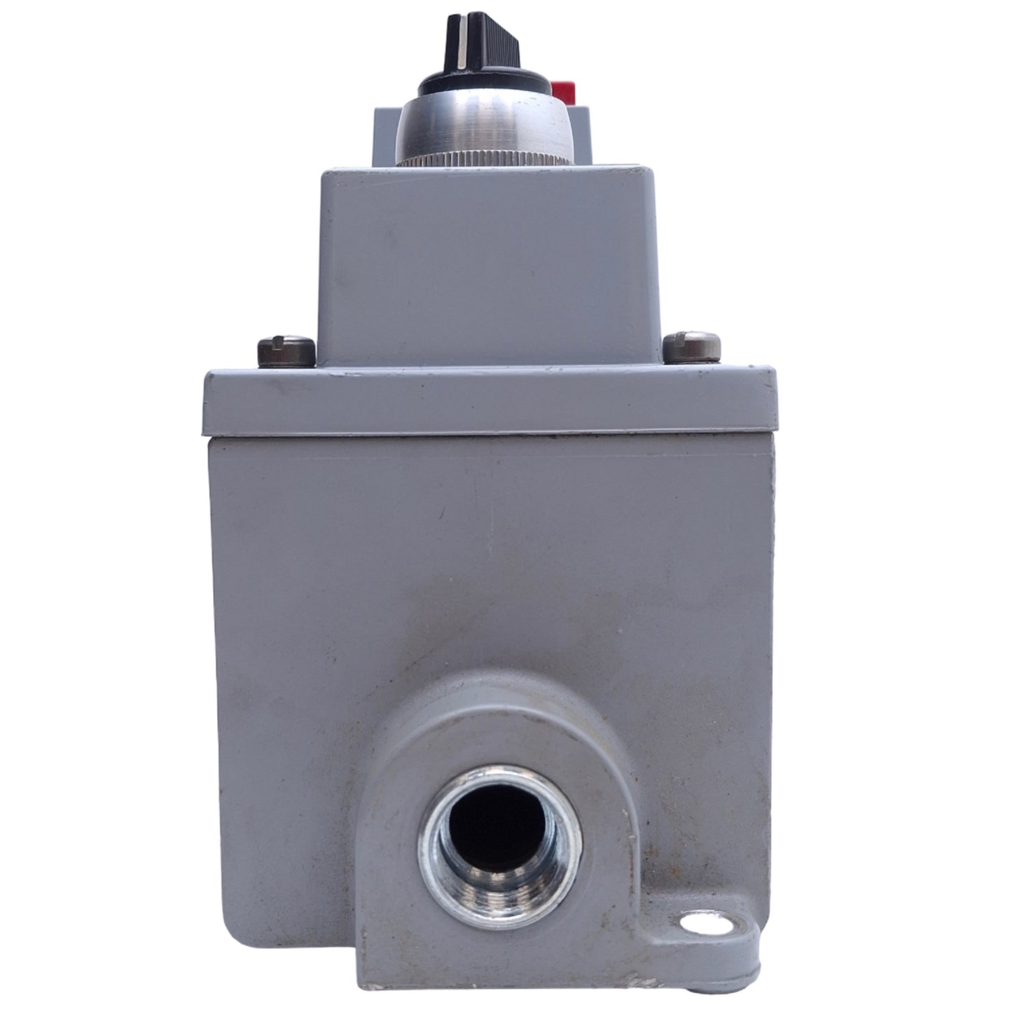 Used Allen Bradley 800H-1HVX7 Push Button Enclosure 1-gang deep, 3/4in dead end