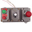 Used Killark SWB-19 Control Station 2in Hub Size, Dimensions 5-1/4"x10-5/8"x3-5/16"