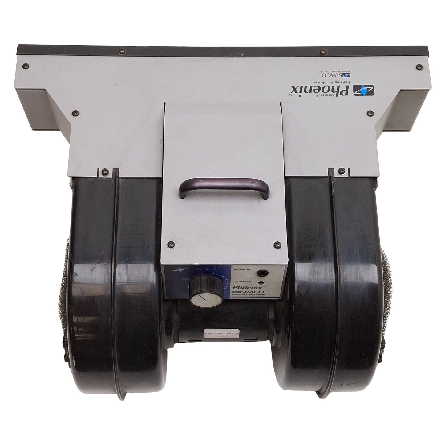Used Simco 4004175 Aerostat Phoenix Ionizing Air Blower 2' x 10' Area, 300cfm, 120VAC