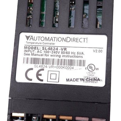 Used Automation Direct SL4824-VR SOLO Temperature Controller, 100-240VAC, 1/32 DIN