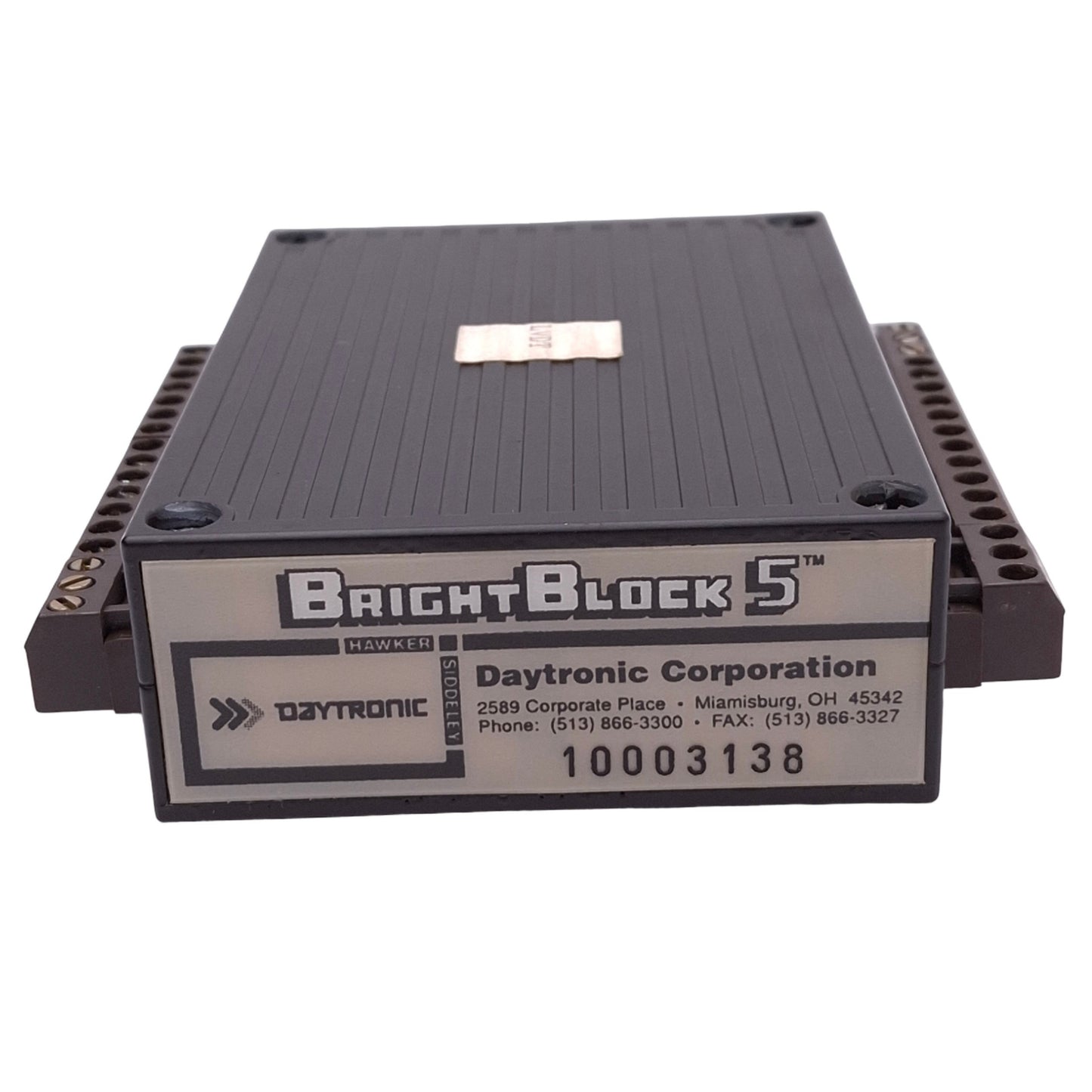 Used Daytronic 5032 BrightBlock 5 Dual Channel LVDT Conditioner, 10-60VDC, RS485