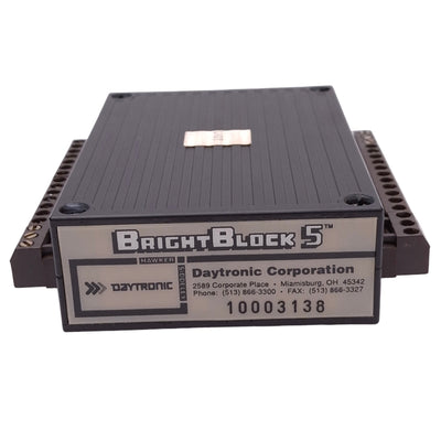 Used Daytronic 5032 BrightBlock 5 Dual Channel LVDT Conditioner, 10-60VDC, RS485