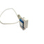Used Interface SM-100-783 S-Type Load Cell, 100lbf Capacity, 1/4-28 UNF-2B Threading